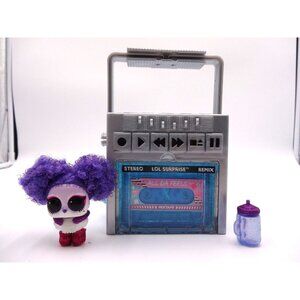 LOL Surprise Remix Pets Light Blue Cassette Tape Toys Crew Remix and Pet and Dri